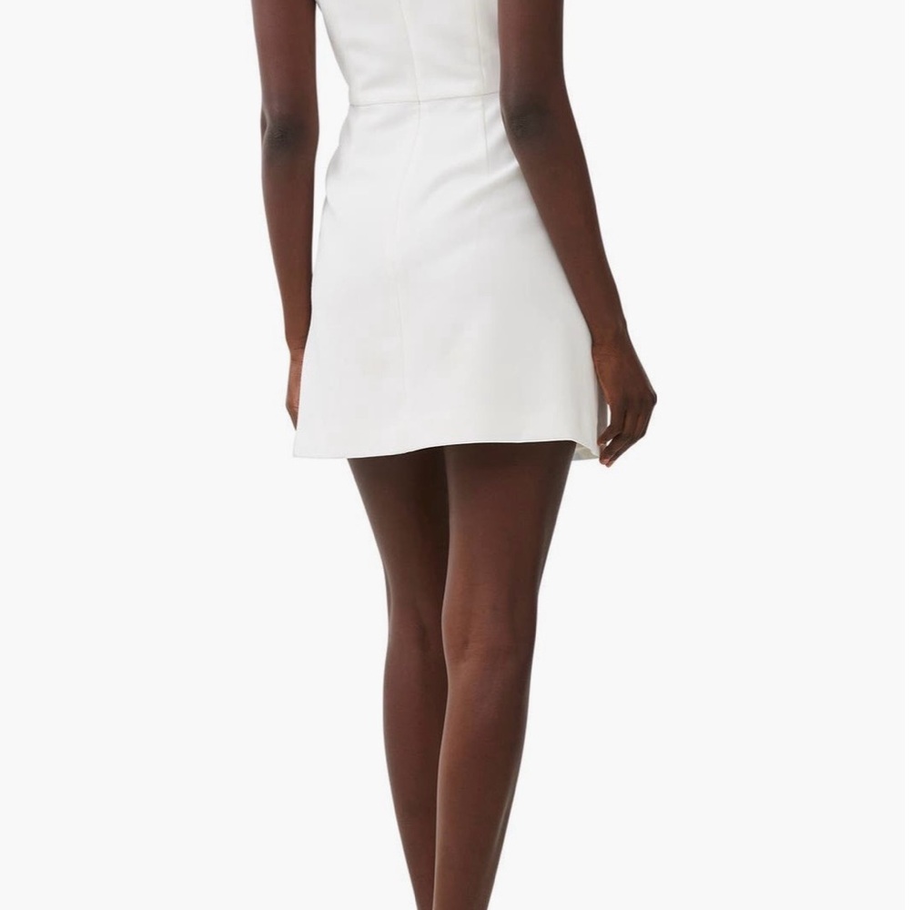 NWT French Connection White Mini Dress - Picture 3 of 6